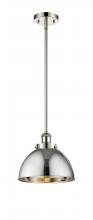  916-1S-PN-MFD-10-PN - Derby - 1 Light - 10 inch - Polished Nickel - Pendant