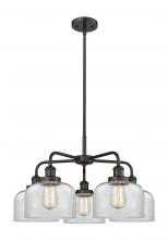  916-5CR-OB-G72 - Cone - 5 Light - 26 inch - Oil Rubbed Bronze - Chandelier