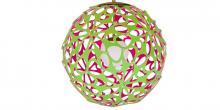  PD-89936-GN/PK-BN - Groovy Chandelier Light