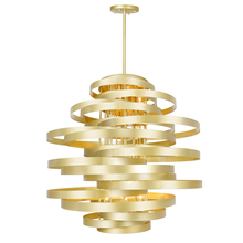  1068P45-16-620 - Elizabetta 16 Light Chandelier With Gold Leaf Finish