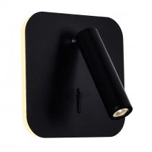  1242W6-101 - Private I LED Sconce With Matte Black Finish