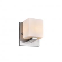  5442W6SN - Cristini 1 Light Bathroom Sconce With Satin Nickel Finish