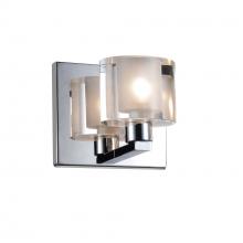  5540W5C-601 - Tina 1 Light Wall Sconce With Chrome Finish