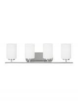 Seagull - Generation 41163-05 - Four Light Wall / Bath