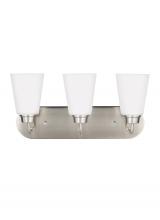 Seagull - Generation 4415203EN3-962 - Three Light Wall / Bath