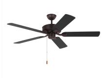  5LD52BZ - Linden 52'' traditional indoor bronze ceiling fan with reversible motor