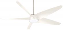  F771L-BN/WH - Ellipse - LED 60" Ceiling Fan