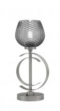  56-GP-4602 - Accent Lamp, Graphite Finish, 6" Smoke Textured Glass