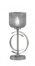  56-GP-4612 - Accent Lamp, Graphite Finish, 6" Smoke Textured Glass