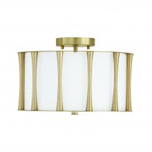  244631MA - 3-Light Semi-Flush