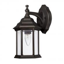  9830BK - 1 Light Outdoor Wall Lantern