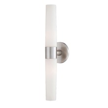  23274-020 - Vesper, 2LT Wall Sconce, Bn/wht