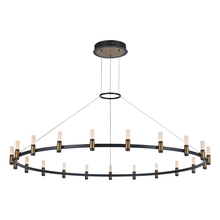  37045-012 - Albany, Chandelier, 21LT , LED, Blk