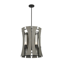  38163-012 - Pennino, 5LT Chandelier, Gray