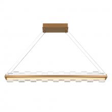  46803-023 - Bruco 2 Light LED Chandelier in Gold