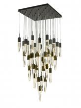  HF1903-41-AP-BK - The Original Aspen Collection Black 41 Light Pendant Fixture