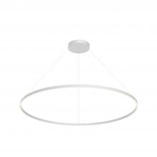  PD87160-WH - Cerchio 60-in White LED Pendant