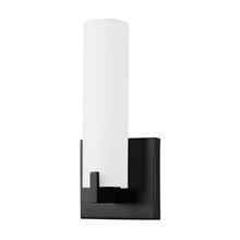  601484BK-LED - Elizabeth 12-in Black LED Wall Sconce