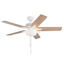  CF78752-WH-LKP - Erikson 52-in White FAN + LED KIT with Bulb Ceiling Fan