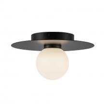  FM15510-BK-UNV - Elixir 10-in Black LED Flush Mount