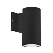  EW3107-BK - Nordic 7-in Black LED Exterior Wall Sconce