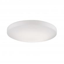  FM11015-WH-5CCT - Trafalgar 15-in White LED Flush Mount