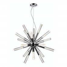  CD10234-LED-CH - 18-Light LED 27" Modern Sputnik