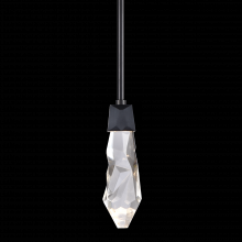  MP11404-LED-SBB - LED 3CCT Inimitable Crafted Crystal Satin Brushed Black Mini-Pendant