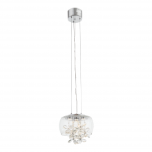  MP40027-LED-CH - LED 11" Clear Glass Dome Shade Mini Pendant