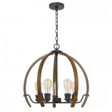  FX-3764-5 - 60W x 5 Riverton metal chandelier