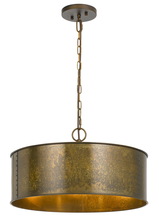  FX-3637-3 - 60W X 3 Rochefort Metal 3 Light Chandelier