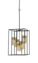  FX-3680-5 - 60W X 5 Cremona Glass Pendant Fixture (Edison Bulbs Not included)