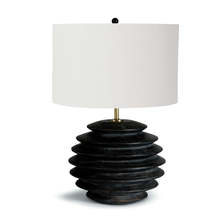  13-1209EB - Coastal Living Accordion Table Lamp Round (Ebony