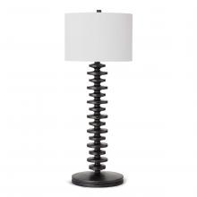  13-1222EB - Regina Andrew Fishbone Buffet Table Lamp (Ebony)