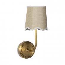  15-1167NB - Coastal Living Ariel Sconce (Natural Brass)