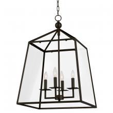  16-1010ORB - Coastal Living Cachet Lantern (Oil Rubbed Bronze