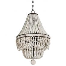  16-1083WT - Regina Andrew Malibu Chandelier (Weathered White