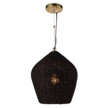  16-1261BLK - Coastal Living Georgian Pendant (Black)