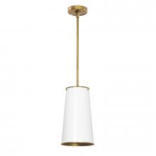  16-1392WT - Regina Andrew Hattie Pendant (White and Natural