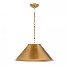  16-1395NB - Regina Andrew Reese Pendant (Natural Brass)