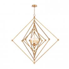  16-1409 - Southern Living Selena Chandelier Square Large