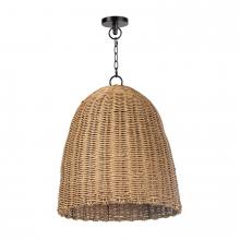  17-1001NAT - Coastal Living Beehive Outdoor Pendant Small (We