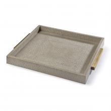  20-1102IV - Regina Andrew Square Shagreen Boutique Tray (Ivo