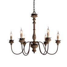  H5102-6 - Genevra 6-light Chandelier