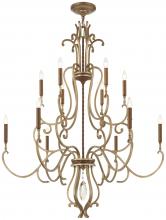  N6559-690 - Magnolia Manor - 12 Light Chandelier