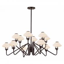  2012-OB - 12 LIGHT CHANDELIER