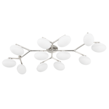  5559-PN - 12 LIGHT SEMI FLUSH