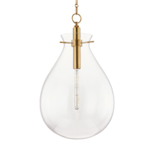  BKO103-AGB - 1 LIGHT LARGE PENDANT