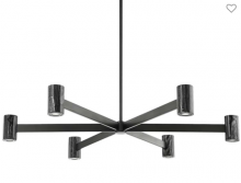  9145-BBR - 6 LIGHT CHANDELIER