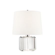  L1054-PN - 1 LIGHT SMALL TABLE LAMP